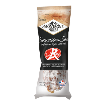 Image de Saucisson sec Label Rouge MONTAGNE NOIRE