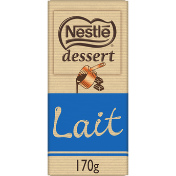 Image de Chocolat lait pâtissier NESTLE DESSERT - Tablette