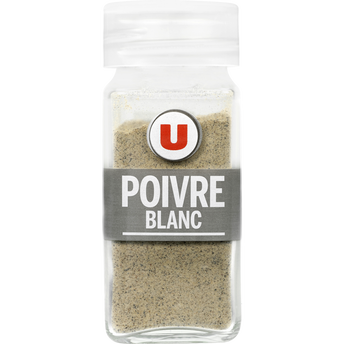 Image de U
Poivre blanc moulu format classique
