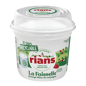 Image de Fromage Blanc Faisselle nature RIANS - Pot de