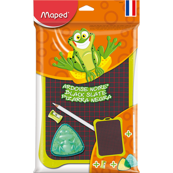 Image de Ardoise effaçable MAPED, avec 2 accessoires