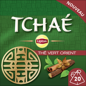 Image de Thé vert tchae Orient LIPTON x20 sachet pyramid
