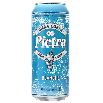 Image de Bière blanche PIETRA, 5,5° - Canette