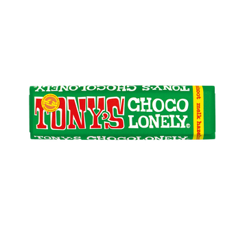 Image de Barres Chocolat au lait noisettes TONY'S, tablette de