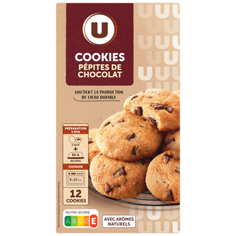 Image de U
Préparation pour cookies aux chunks de chocolat