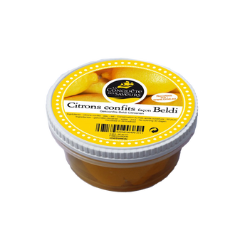 Image de Citron confit façon Beldi, LA CONQUETE DES SAVEURS, pot