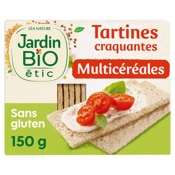 Image de Tartines craquantes multicéréal sans gluten JARDIN BIO
