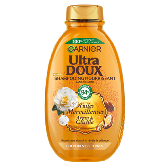 Image de Shampooing ultra doux merveilleux GARNIER