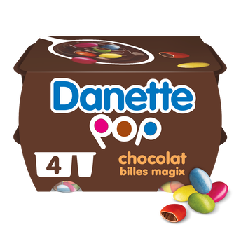 Image de Crème dessert chocolat billes chocolat DANETTE