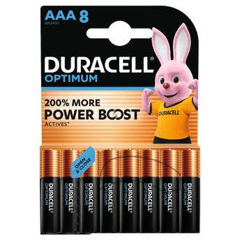 Image de Pile DURACELL Optimum LR03 AAA