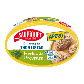 Image de Rillettes de thon aux herbes de Provence  SAUPIQUET