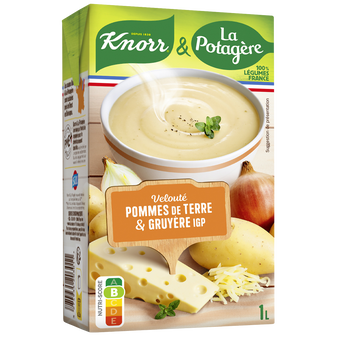 Image de Velouté de pommes de terre & gruyère KNORR ET LA POTAGERE 1