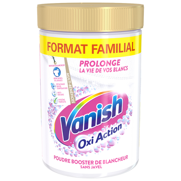 Vanish Détachant Oxy Action Poudre Gold Blanc Vanish 750g Format Familial