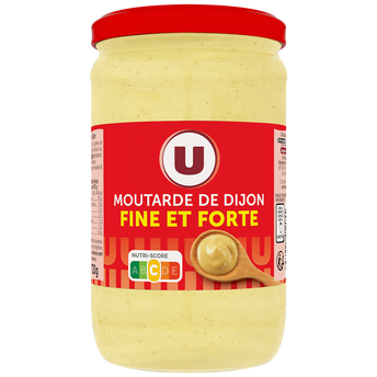 Image de U
Moutarde forte de Dijon pot standard de 72