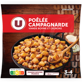 Image de U
Poêlée campagnarde Viande bovine Pomme de terre