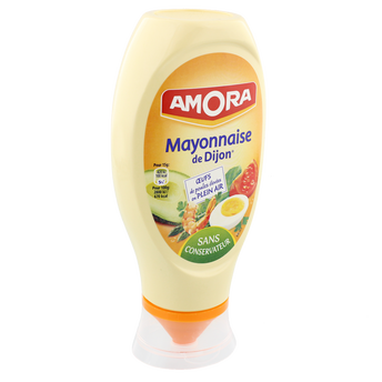 Image de Mayonnaise Opéra sans conservateur AMORA, flacon de
