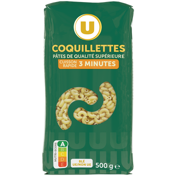 Image de U
Coquillette cuisson rapide sachet de