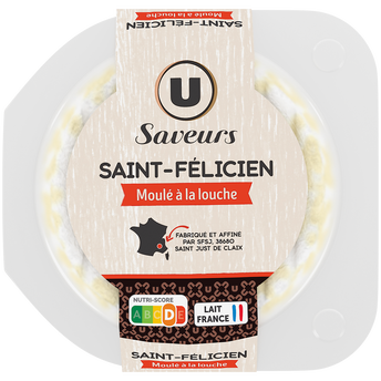 Image de U SAVEURS
Saint Félicien au lait thermisé 27%MG