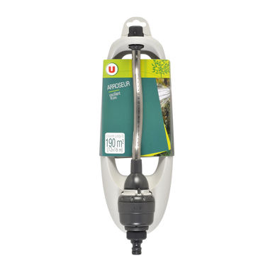 Arroseur Oscillant S&M Pour Grandes Surfaces Jusqu'à 279m² | 17 Buses, 4 Modes D'Arrosage Réglable