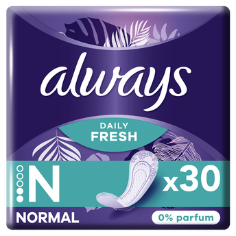Image de Protège-slip fresh normal ALWAYS 0% de parfum