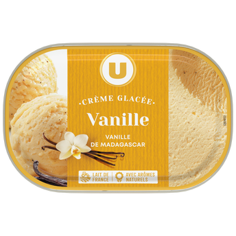 Image de U
Bac crème glacée vanille