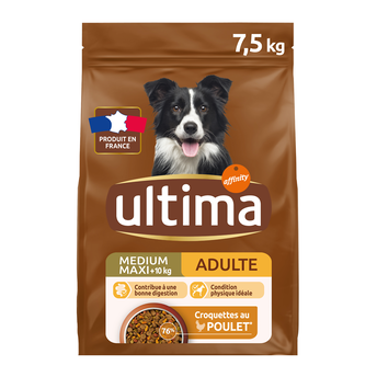 Image de Croquettes repas Equilibré Bien-être Ultima pour chien