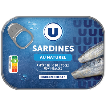 Image de U
Sardines au naturel, boîte 1/5