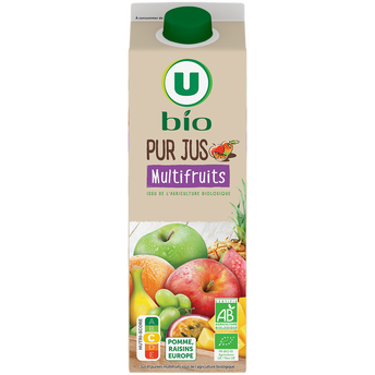 Image de U BIO
Pur jus multifruits bio