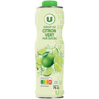 Image de U
Sirop de citron vert