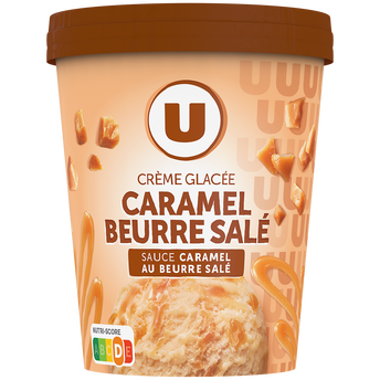 Image de U
Crème glacée Pot caramel beurre salé