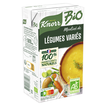 Image de Mouliné légumes variés du potager Bio KNORR, brique de 1