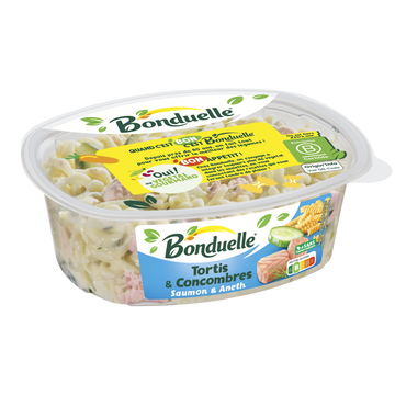 Bonduelle Salade De Tortis Et Concombre Au Saumon Bonduelle, 300g