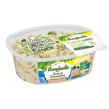 Bonduelle Salade De Tortis Et Concombre Au Saumon Bonduelle, 300g