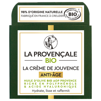 Image de Crème de Jouvence Visage Anti-âge Bio LA PROVENCALE BIO - Pot