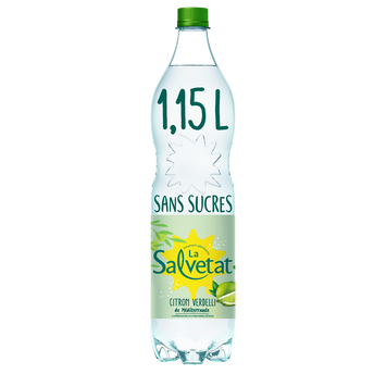 Image de Eau gazeuse minérale aromatisée citron SALVETAT