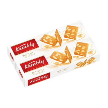 Kambly Biscuits Butterfly Duo Kambly, 2x100g