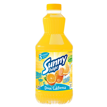 Image de Boisson au jus de fruits Doux California SUNNY DELIGHT - Bouteille