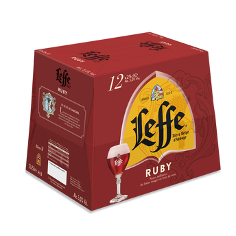 Image de Bière ruby LEFFE, 5° - bouteille