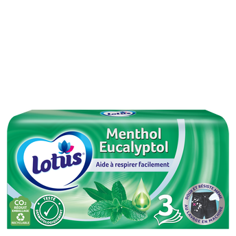 Image de Mouchoirs menthol Lotus boîte