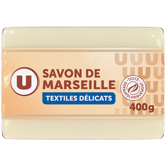 Image de U
Savon de Marseille blanc