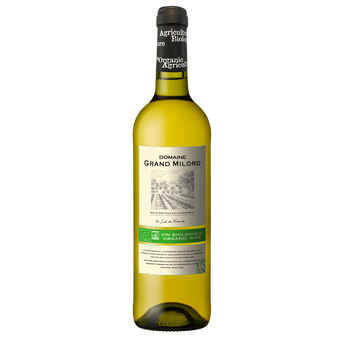 Image de Vin blanc IGP bio de pays du Gard Domaine du Grand Milord