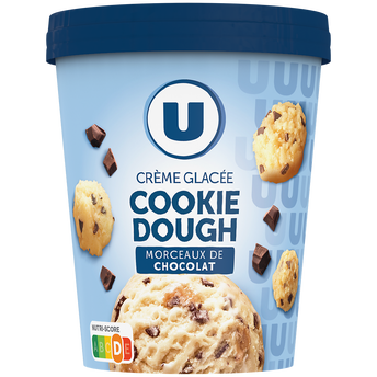 Image de U
Crème glacée Pot cookie dough