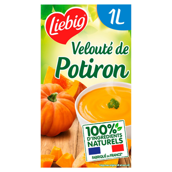 Image de Soupe Pur'Soup' velouté de potiron & pointe crème LIEBIG
