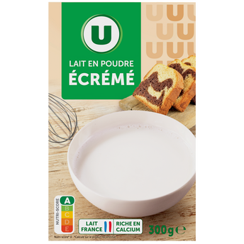 Image de U
Lait écrémé en poudre