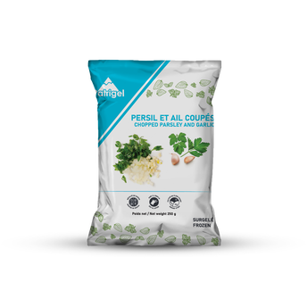 Image de Persil et ail coupés