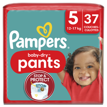 Image de Culottes Baby-dry PAMPERS T5