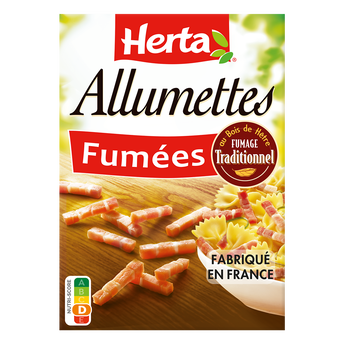 Image de Allumettes de lardons fumées HERTA