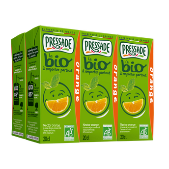 Image de Nectar ORANGE  PRESSADE bio briquette