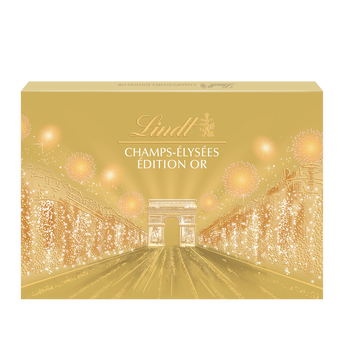 Image de Assortiment Confiserie Chocolat Champs-Elysées assortis édition or 90bouchées LINDT