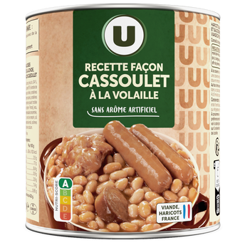 Image de U
Cassoulet volaille boîte 4/4